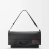 Borsa tote “Bob Folded” in pelle di vitello morbida e lucida
