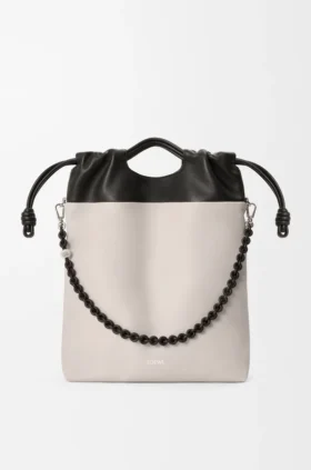 Borsa tote Flamenco Purse in pelle di agnello nappa morbida