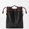 Borsa tote Flamenco Purse in pelle di agnello nappa morbida