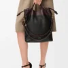 Borsa tote Flamenco Purse in pelle di agnello nappa morbida