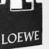 Borsa tote grande Loewe Font Tote in rafia