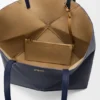 Borsa tote grande orizzontale con Puzzle Fold in morbida pelle di vitello martellata