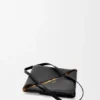 Borsa tote Puzzle Fold media in pelle di vitello lucida