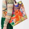Borsa tote Puzzle Fold XL in pelle di vitello classica