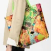 Borsa tote Puzzle Fold XL in pelle di vitello classica