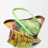 Borsa tote Puzzle Fold XL in pelle di vitello classica