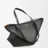 Borsa tote Puzzle Fold XL in pelle di vitello lucida