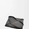 Borsa tote Puzzle Fold XL in pelle di vitello lucida