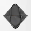 Borsa tote Puzzle Fold XL in pelle di vitello lucida