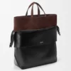 Borsa tote Switch grande in pelle di vitello cartacea e pelle scamosciata