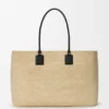 Borsa tote Verano XL in rafia