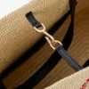 Borsa tote Verano XL in rafia