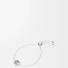 Bracciale Anagram Bombé in argento sterling