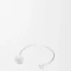 Bracciale Anagram Pebble in argento sterling