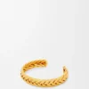 Bracciale intrecciato sottile in argento sterling