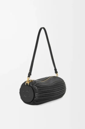 Bracelet Pouch in nappa d’agnello plissettata