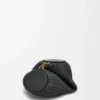 Bracelet Pouch in nappa d’agnello plissettata