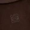 Camicia a maniche corte in pelle di capra scamosciata