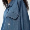 Camicie in denim con cintura
