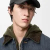 Cappellino con toppa in lana