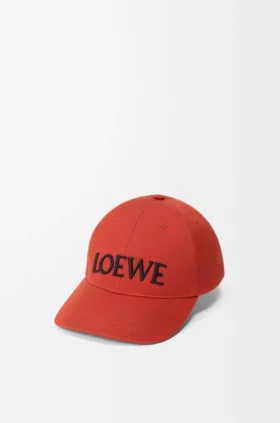 Cappellino Loewe in tela di cotone