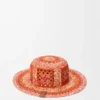 Cappello da pescatore in rafia