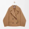 Cappotto corto in lana