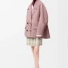 Cappotto corto in lana