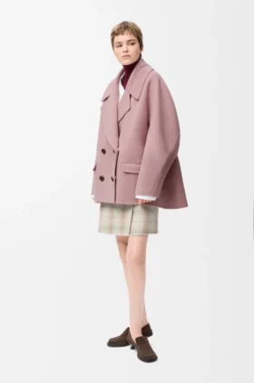 Cappotto corto in lana