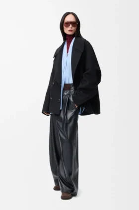 Cappotto corto in lana
