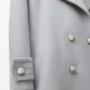 Cappotto “Pebble” in lana