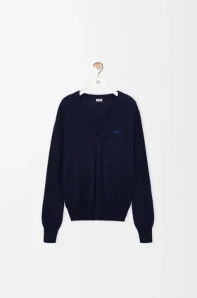 Cardigan in lana merino