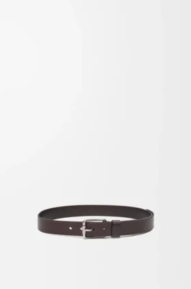 Cintura Roller Curve in pelle di vitello conciata al vegetale