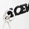 Ciondolo iconico loewe in pelle di vitello liscia