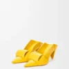 Décolleté Origami con patta posteriore in pelle di agnello