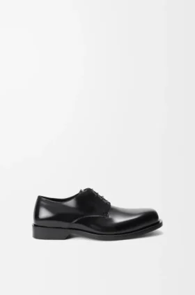 Derby Bobine in pelle di vitello spazzolata
