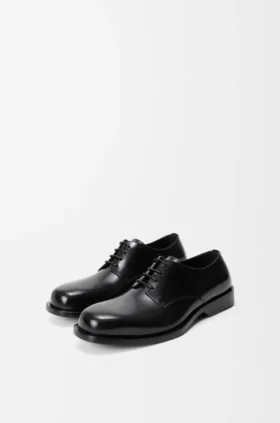 Derby Bobine in pelle di vitello spazzolata
