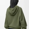 Felpa con cappuccio Flamenco in cotone e cashmere