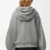 Felpa con cappuccio Flamenco in cotone e cashmere