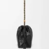 Flamenco Purse media in pelle di hagfish