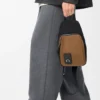 Flex Sling in tela e pelle scamosciata