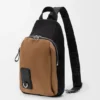 Flex Sling in tela e pelle scamosciata