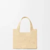 Font Tote loewe in rafia