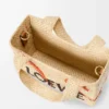 Font Tote loewe in rafia
