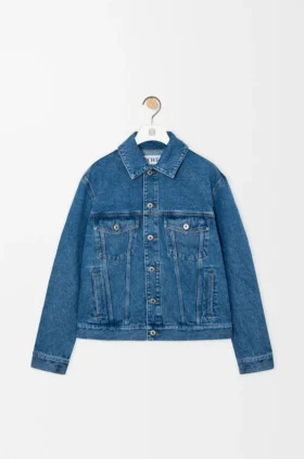 Giacca Anagram in denim