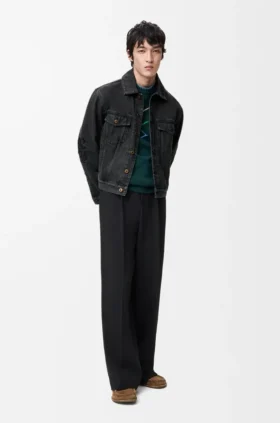 Giacca Anagram in denim