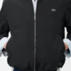 Giacca con chiusura a zip in cotone tecnico