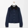 Giacca da camionista in shearling