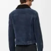 Giacca da camionista in shearling