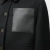 Giacca workwear in lana e cashmere